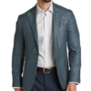 Joseph Abboud Slim Fit Sport Coat, Blue And Green Textured -Joseph Abboud MW40 15P4 70 JOSEPH ABBOUD BLUE GREEN TEXTURED MAIN