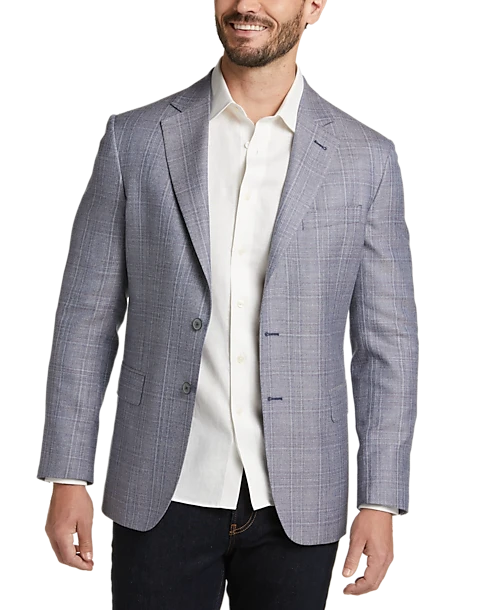 Joseph Abboud Modern Fit Sport Coat, Lavender Plaid Joseph Abboud Modern Fit Sport Coat, Lavender Plaid -Joseph Abboud MW40 15TV 64 JOSEPH ABBOUD LAVENDAR PLAID MAIN