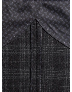 Joseph Abboud Modern Fit Sport Coat, Charcoal Plaid -Joseph Abboud MW40 15ZR 66 JOSEPH ABBOUD CHARCOAL PLAID ALT5