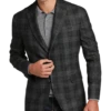 Joseph Abboud Modern Fit Sport Coat, Charcoal Plaid