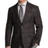 Joseph Abboud Slim Fit Sport Coat, Burgundy Plaid