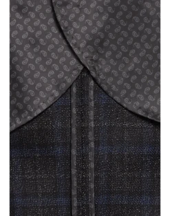 Joseph Abboud Slim Fit Sport Coat, Charcoal Windowpane Plaid -Joseph Abboud MW40 165W 66 JOSEPH ABBOUD CHARCOAL WINDOWPANE ALT5