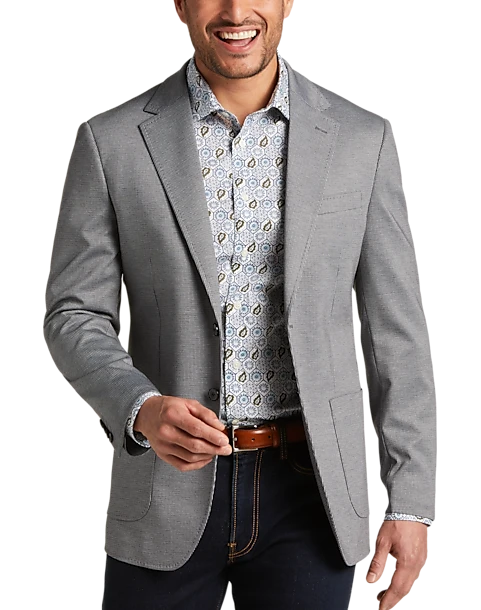 JOE Joseph Abboud Slim Fit Notch Lapel Sport Coat, Gray Tic JOE Joseph Abboud Slim Fit Notch Lapel Sport Coat, Gray Tic -Joseph Abboud MW40 16KL 74 JOE JOSEPH ABBOUD GRAY TIC MAIN