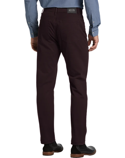 Joseph Abboud Modern Fit Power Stretch 5-Pocket Pants, Stone Joseph Abboud Modern Fit Power Stretch 5-Pocket Pants, Stone -Joseph Abboud MW40 22MM 06 JOSEPH ABBOUD BURGUNDY ALT1