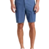 Joseph Abboud Modern Fit Linen Shorts, Indigo 1 Joseph Abboud Modern Fit Linen Shorts, Indigo -Joseph Abboud MW40 22VA 01 JOSEPH ABBOUD INDIGO MAIN 2