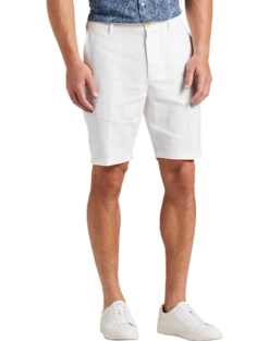 Joseph Abboud Modern Fit Linen Shorts, Natural