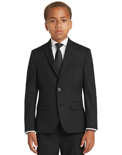 Joseph Abboud Boys Suit Separates Coat, Charcoal Joseph Abboud Boys Suit Separates Coat, Charcoal -Joseph Abboud MW40 38YJ 02 JOSEPH ABBOUD BLACK ALT2