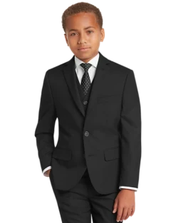 Joseph Abboud Boys Suit Separates Coat, Black
