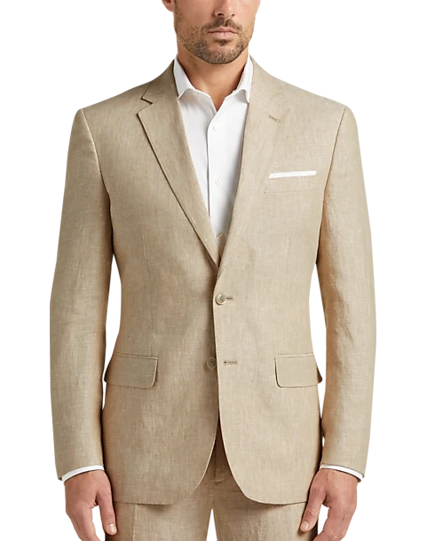 JOE Joseph Abboud Linen Slim Fit Suit Separates Coat, Tan JOE Joseph Abboud Linen Slim Fit Suit Separates Coat, Tan -Joseph Abboud MW40 3RTA 23 JOE JOSEPH ABBOUD TAN CHAMBRAY MAIN