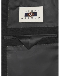 Joseph Abboud Charcoal Tic Slim Fit Suit Separates Coat -Joseph Abboud MW40 3U2D 75 JOSEPH ABBOUD CHARCOAL TIC ALT3
