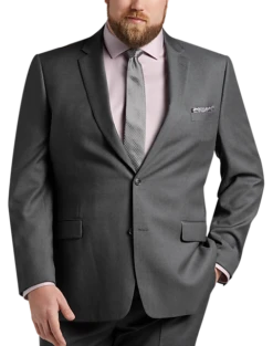 JOE Joseph Abboud Charcoal Gray Executive Fit Suit