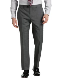 Joseph Abboud Classic Fit Suit Separates Dress Pants, Gray Sharkskin