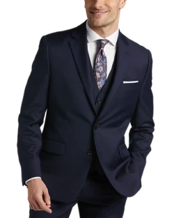 Joseph Abboud Classic Fit Notch Collar Suit Separates Jacket, Navy -Joseph Abboud MW40 3XC0 01 JOSEPH ABBOUD NAVY SOLID ALT2