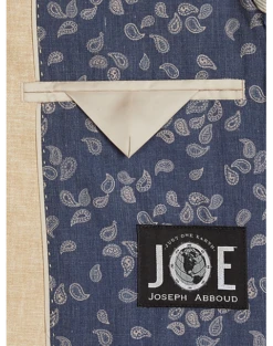 JOE Joseph Abboud Slim Fit Linen Blend Suit Separates Coat, Tan Chambray -Joseph Abboud MW40 3XN1 23 JOE JOSEPH ABBOUD TAN CHAMBRAY ALT3