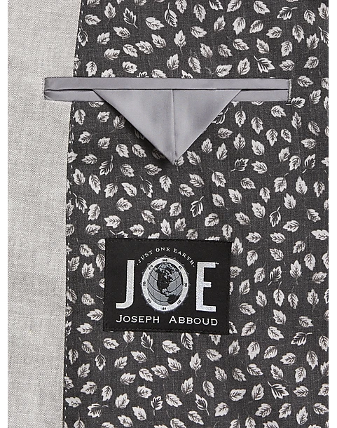 JOE Joseph Abboud Slim Fit Linen Blend Suit Separates Coat, Light Gray JOE Joseph Abboud Slim Fit Linen Blend Suit Separates Coat, Light Gray -Joseph Abboud MW40 3XN7 16 JOE JOSEPH ABBOUD LIGHT GRAY ALT3