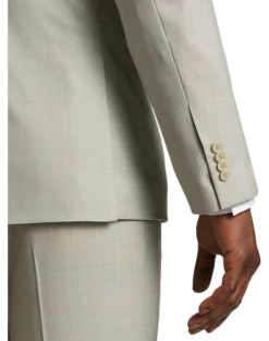 JOE Joseph Abboud Slim Fit Suit Separates Coat, Tan Sharkskin 3 JOE Joseph Abboud Slim Fit Suit Separates Coat, Tan Sharkskin -Joseph Abboud MW40 3XNR 05 JOE JOSEPH ABBOUD TAN SHARKSKIN ALT1