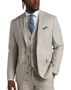 JOE Joseph Abboud Slim Fit Suit Separates Coat, Tan Sharkskin 4 JOE Joseph Abboud Slim Fit Suit Separates Coat, Tan Sharkskin -Joseph Abboud MW40 3XNR 05 JOE JOSEPH ABBOUD TAN SHARKSKIN ALT3