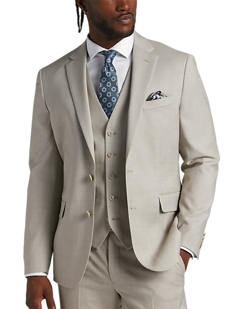 JOE Joseph Abboud Slim Fit Suit Separates Coat, Tan Sharkskin JOE Joseph Abboud Slim Fit Suit Separates Coat, Tan Sharkskin -Joseph Abboud MW40 3XNR 05 JOE JOSEPH ABBOUD TAN SHARKSKIN ALT3