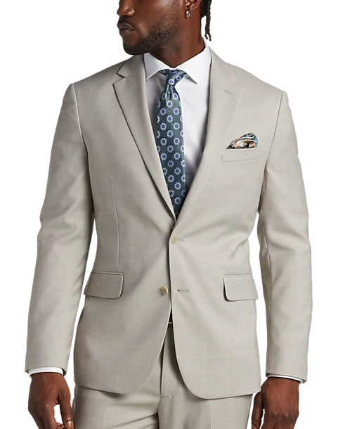 JOE Joseph Abboud Slim Fit Suit Separates Coat, Tan Sharkskin JOE Joseph Abboud Slim Fit Suit Separates Coat, Tan Sharkskin -Joseph Abboud MW40 3XNR 05 JOE JOSEPH ABBOUD TAN SHARKSKIN MAIN