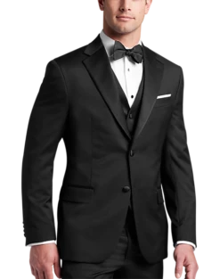 Joseph Abboud Black Label Modern Fit Suit Separates Tuxedo Coat, Black -Joseph Abboud MW40 3Y70 10 JOSEPH ABBOUD BLACK LABEL FORMAL ALT7