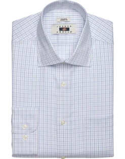 Joseph Abboud Classic Fit Dress Shirt, Purple Check