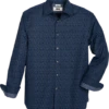 Joseph Abboud Modern Fit Spread Collar Sport Shirt, Nebula Dots