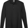 Joseph Abboud Modern Fit Luxe Cotton Polo, Black -Joseph Abboud MW40 6MNN 02 JOSEPH ABBOUD BLACK MAIN