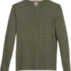 Joseph Abboud Modern Fit Henley, Olive Stripe 2 Joseph Abboud Modern Fit Henley, Olive Stripe -Joseph Abboud MW40 6MRC 09 JOSEPH ABBOUD OLIVE MAIN