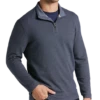 Joseph Abboud Modern Fit Textured Knit 1/4 Zip Sweater, Navy -Joseph Abboud MW40 6MUE 01 JOSEPH ABBOUD NAVY MAIN