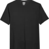 Joseph Abboud Modern Fit Luxe Cotton Jersey Knit Crew Neck T-Shirt, Black -Joseph Abboud MW40 6MV5 02 JOSEPH ABBOUD BLACK MAIN