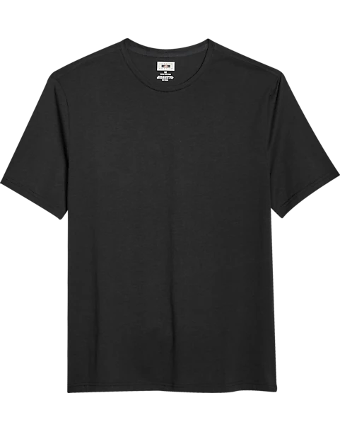 Joseph Abboud Modern Fit Luxe Cotton Jersey Knit Crew Neck T-Shirt, Black Joseph Abboud Modern Fit Luxe Cotton Jersey Knit Crew Neck T-Shirt, Black -Joseph Abboud MW40 6MV5 02 JOSEPH ABBOUD BLACK MAIN