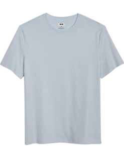 Joseph Abboud Modern Fit Luxe Cotton Jersey Knit Crew Neck T-Shirt, Light Blue