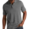 Joseph Abboud Modern Fit Sweater Polo, Heathered Gray 1 Joseph Abboud Modern Fit Sweater Polo, Heathered Gray -Joseph Abboud MW40 6MW8 04 JOSEPH ABBOUD GRAY MAIN