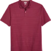 Joseph Abboud Modern Fit Polo, Red Tonal Stripe -Joseph Abboud MW40 6N2Y 18 JOSEPH ABBOUD DK RED MAIN