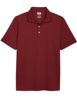 Joseph Abboud Modern Fit Luxe Cotton Polo, Dark Red