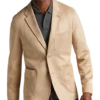 Joseph Abboud Modern Fit Notch Lapel Ultra Suede Soft Jacket, Sand -Joseph Abboud MW40 6NFN 21 JOSEPH ABBOUD SAND MAIN