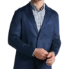 Joseph Abboud Modern Fit Notch Lapel Ultra Suede Soft Jacket, Dark Blue -Joseph Abboud MW40 6NFR 26 JOSEPH ABBOUD DARK BLUE MAIN