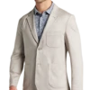 Joseph Abboud Modern Fit Ultrasuede Sport Coat, Light Gray -Joseph Abboud MW40 6NFU 75 JOSEPH ABBOUD LIGHT GREY MAIN
