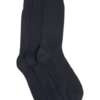 Joseph Abboud Charcoal Socks (Three Pack) -Joseph Abboud MW40 80ZA 01 JOSEPH ABBOUD NAVY MAIN
