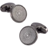 Joseph Abboud Gunmetal Circle Cufflinks -Joseph Abboud MW40 84NT 28 JOSEPH ABBOUD GUNMETAL CL MAIN