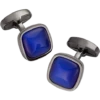 Joseph Abboud Catseye Stone Cufflinks, Blue -Joseph Abboud MW40 8U78 01 JOSEPH ABBOUD ROYAL BLUE MAIN