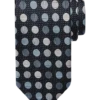 Joseph Abboud Narrow Tie, Black & Gray Dots 2 Joseph Abboud Narrow Tie, Black & Gray Dots -Joseph Abboud MW40 8VE4 02 JOSEPH ABBOUD BLACK MAIN