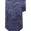 Joseph Abboud Narrow Tie, Navy Paisley -Joseph Abboud MW40 8VE8 01 JOSEPH ABBOUD NAVY MAIN