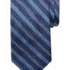 Joseph Abboud Narrow Tie, Navy Stripe -Joseph Abboud MW40 8VEG 01 JOSEPH ABBOUD NAVY MAIN