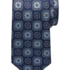 Joseph Abboud Narrow Tie, Navy & Blue Medallion 2 Joseph Abboud Narrow Tie, Navy & Blue Medallion -Joseph Abboud MW40 8VEK 01 JOSEPH ABBOUD NAVY MAIN