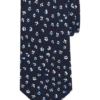 Joseph Abboud Narrow Tie, Navy Tossed Floral -Joseph Abboud MW40 8WFJ 01 JOSEPH ABBOUD NAVY MAIN