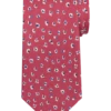 Joseph Abboud Narrow Tie, Berry Tossed Floral -Joseph Abboud MW40 8WFJ 51 JOSEPH ABBOUD BERRY MAIN