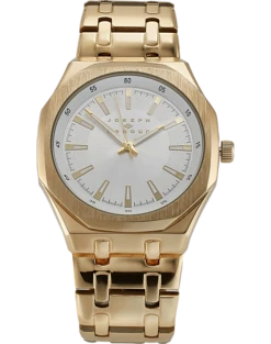 Joseph Abboud Watch, Gold And White