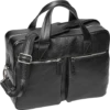 Joseph Abboud Pebbled Briefcase, Black -Joseph Abboud MW40 8X06 02 JOSEPH ABBOUD BLACK MAIN 1