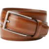 Joseph Abboud Feather Edge Leather Belt, Cognac -Joseph Abboud MW40 8X8X 05 JOSEPH ABBOUD COGNAC MAIN